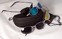 JiMarti Gift Set Aviator Sunglasses with Zip Case, Bag,Hangers
