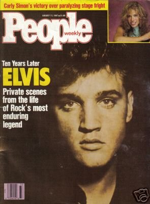 August 17, 1987 People Magazine Elvis Presley