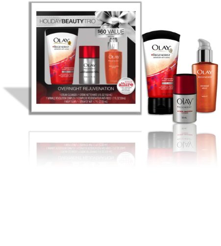  Olay Overnight Rejuvenation Beauty Trio 