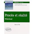 Proc�s et r�alit�, Whitehead