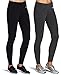 BAOMOSI Women's Cotton Essentials Ankle Leggings Running Workout Yoga Pants