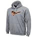 Baltimore Orioles Majestic Steel Heather Tek Patch Hooded Sweatshirt - Small
