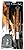 NCAA Alabama Crimson Tide 3PC BBQ Set, Heavy Duty Stainless Steel Grilling Tools