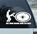 No Free Rides Decal for Polaris Ranger Sportsman Jet Ski 400 500 700 800 Trailblazer Scrambler Indy 500 Predator