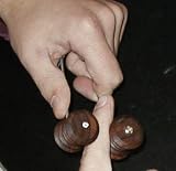 Wooden Finger massage dual roller