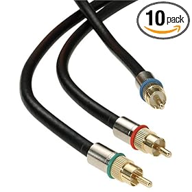 Paladin 9653 RG59 RCA SealTite Compression Connectors, 10-Pack