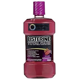 Listerine Total Care Anticavity Mouthwash Cinnamint, 1 Liter
