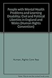 People with mental health problems & learning disability