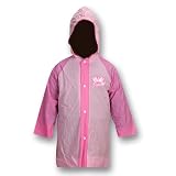 Disney Princess Pink Rain Slicker Size Small 2/3, Medium 4/5 and Large 6/7