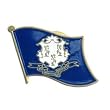 Connecticut Flag Lapel Pin