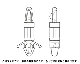 サーキットボードスペーサー 表面処理(樹脂着色白色（ﾎﾜｲﾄ）) 規格(SPLSN-10U) 入数(500) 【ＣＢスペーサー　ＳＰＬＳＮ－Ｕシリーズ】