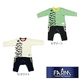 【SiShuNon/FARM】ブラックパレードカバーオール ファーム ブラックパレード ニットキルト カバーオール 80 8 グリーン