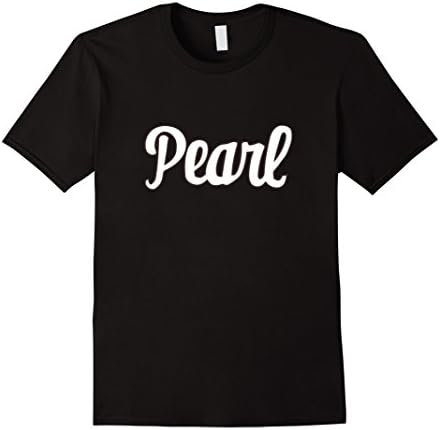 Men's Pearl Basic Logo T-Shirt Medium Black