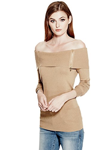 GUESS Women's Loray Off-The-Shoulder Sweater