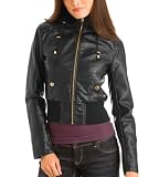 Guess - G by GUESS Jordan Leather Bomber Jacket