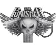The Punisher Brushed Nickle Belt Buckle