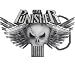 The Punisher Brushed Nickle Belt Buckle