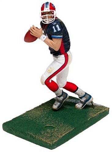 NFL Series 6 Figure: Drew Bledsoe #11 in Buffalo Bills Jersey (Dark Blue)