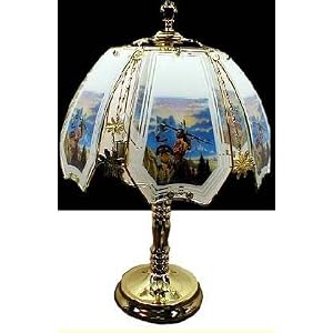 Native American Warrior Touch Lamp ET-NAW Select Base Finish: Polished Brass