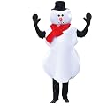 Mr. Snowman with Hat and Scarf Costume- Adult(1-Size)