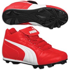 PUMA Kat II RB Mid JR - Big Kids ( sz. 05.0, Red/White )