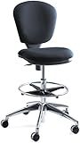 Safco Products 3442BL Metro Extended Height Chair (Additional options sold separately), Black