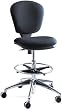 Safco 3442BL Metro Extended Height Swivel/Tilt Chair, 22-33 Seat Height, Black/Fabric