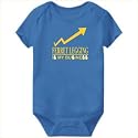 Baby Bodysuit Admiral Blue " Ferret Legging ... IS MY BUSINESS " Sports 6 - 9 Months