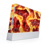 Nintendo Wii Skin plus one nunchuck skin-Hades