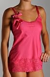 Juicy Couture Sugar Sugar Sleepwear Woven Lace Trim Cami & Panty (9JMUS456)