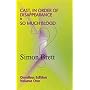 Cast, in Order of Disappearance & So Much Blood: Charles Paris Mysteries v.1: Charles Paris Mysteries Vol 1 (A Charles Paris mystery)