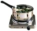 Micromark 52101 Single Cooking Plate 1500W - Steel