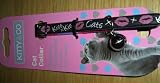 Cat Collar + bell REFLECTIVE Elasticated safety CATS n KISSES!