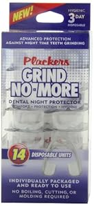 Plackers Mouth Guard Grind No More Dental Night Protector, 14 Count