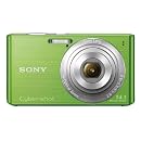 Sony Cybershot DSC-W610 14.1MP Point and Shoot Digital Camera with 4x Optical Zoom (Green)
