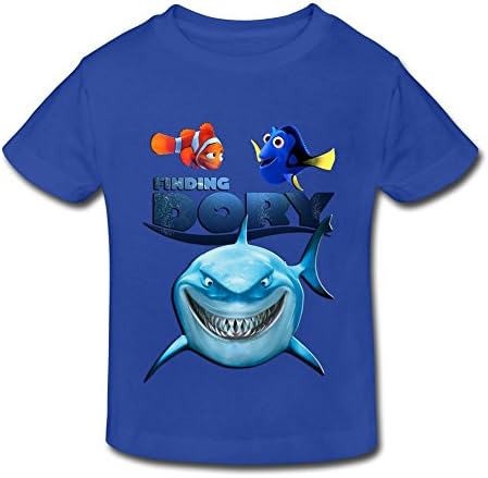 SHUA BABY Kid's Toddler Finding Dory Nemo 2016 Movie T-Shirt Age 2-6 RoyalBlue 4 Toddler