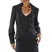 Mossimo® Black: Wear to Work Sweetheart Neck Jacket- Ebony