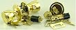 Polished Brass Combo Entry & Deadbolt Lockset