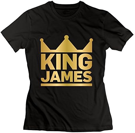 Tom Women's King LeBron James T-shirt XXL Black