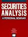 Book Securities Analysis: A Personal Seminar