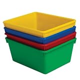 Tote Tub - Red, for cubbies, cubbie storage