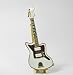 Objet D'Art Release #106 "Wipe Out" Electric Surf Guitar with Stand Handmade Jeweled Enameled Metal Trinket Box_s-2