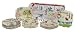Rosanna 12 Days of Christmas Appetizer Plates, Set of 12