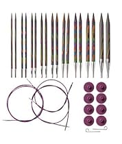 Hot Sale Knit Picks Options Interchangeable Rainbow Wood Circular Knitting Needle Set