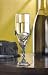 2 Medieval Pewter Skull Skeletons Glass Goblet