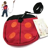 KF Baby Safety Backpack Harness, Ladybug