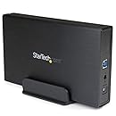 StarTech.com USB 3.1 (10Gbps) Enclosure for 3.5" SATA Drives - Supports SATA III (6 Gbps) - Quiet Fan-less Design - Up to 6TB Drive