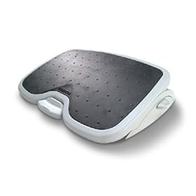 Kensington 56146 Solemate Plus Adjustable Footrest, 21w x 14d, Gray