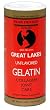 Great Lakes Unflavored Gelatin, Kosher, 16-Ounce Can (Single)