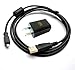 Antoble IN-Camera Data USB AC Power Adapter/Battery Charger + PC Cord For Kodak EasyShare Z915 C182 M340 Z950 C180 C190 C613 M341 C653